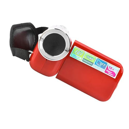 ToyCo - Mini Digital Video Camera Toy with 2-Inch TFT LCD Screen (Red)