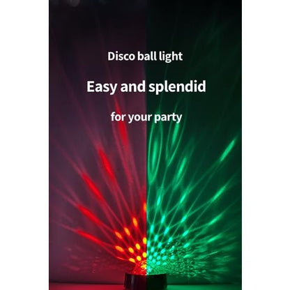 P Auke'réi - Car Interior DJ Ball Light, Sound Activated LED Disco Lamp