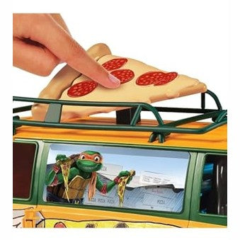 Playmates Toys - TMNT Mutant Mayhem Pizza Fire Delivery Van Toy