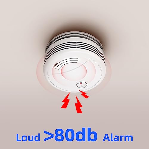 PGST - WiFi Smoke Detector With App Control, EN 14604 Fire Alert Test