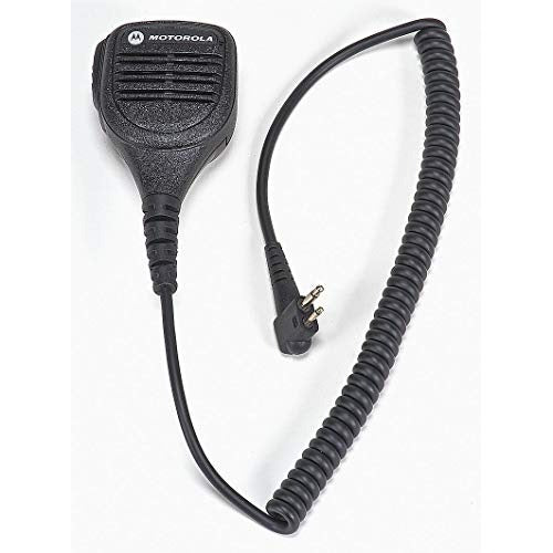 Motorola PMMN4029A submersible speaker microphone designed for two-pin radios including CP200 and CP200D featuring intrinsic safety certification and IP57 water resistance