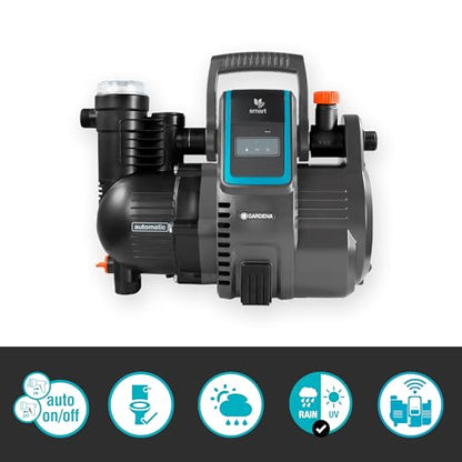 GARDENA - Smart Pressure Pump With App Control, 5000 L/H Delivery Rate