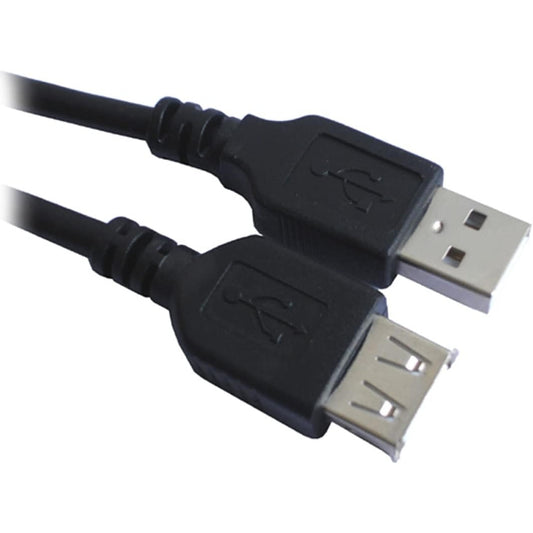 Aukson - G22 3M USB 2.0 Cable Adapter Extension A Male to A Female