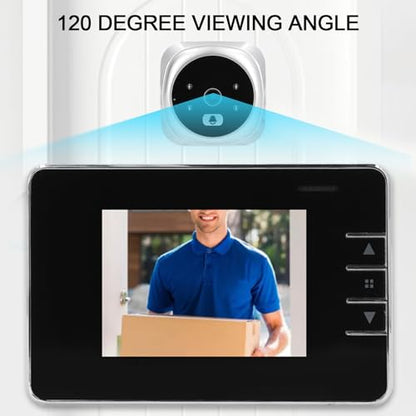 Smart - Door Viewer Camera With Night Vision & Two Way Intercom