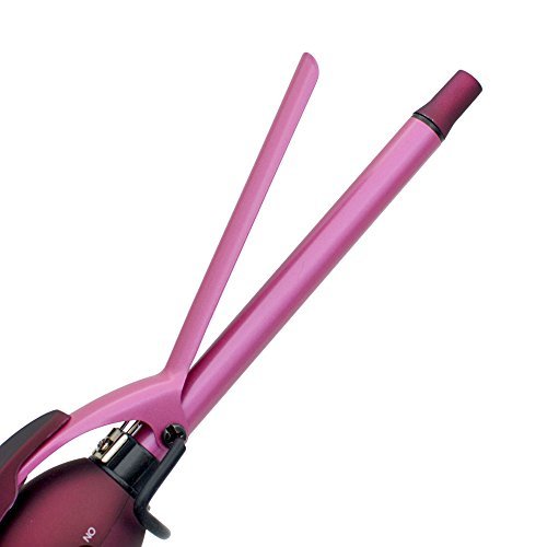 Jindin - 1/2 Inch Ceramic Tourmaline Curling Wand Iron For Long & Short Hair