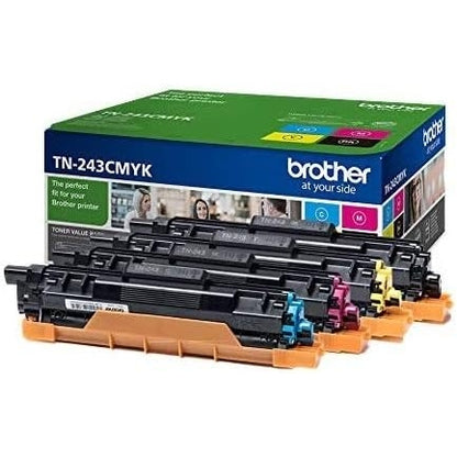 Brother International Gmbh - Tn-243Cmyk Original Toner Cartridge, Cyan/Magenta/Yellow/Black