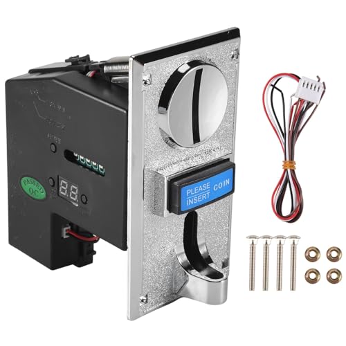 Multi Coin Acceptor Selector for Vending Machine and Arcade Game Mechanism