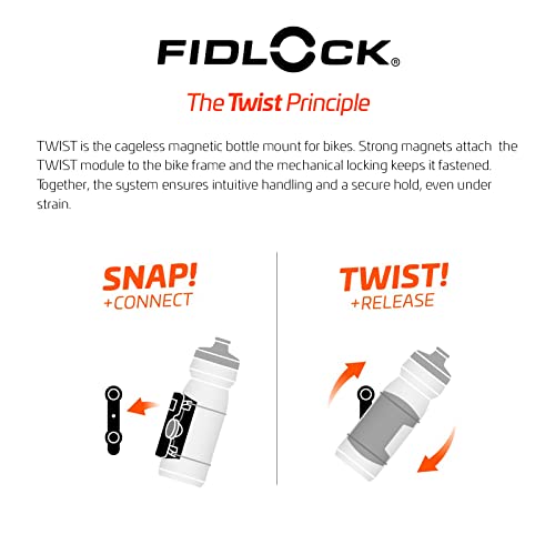 FIDLOCK - Uni Connector + Bike Base Universal Water Bottle Holder