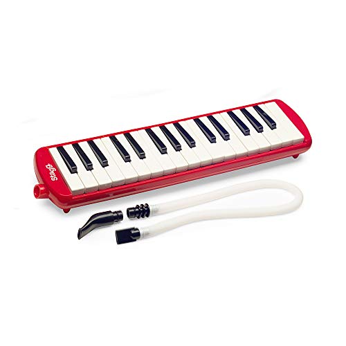 Stagg - 32 Note Melodica With Case - Red