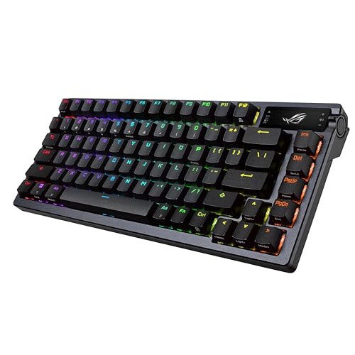 ASUS - ROG Azoth 75 Wireless DIY Gaming Keyboard with OLED Display & RGB