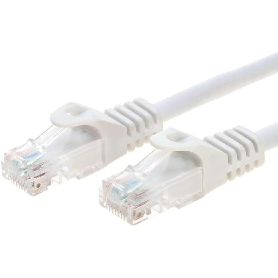 Cables Direct Online - Cat5E 1.5Ft Ethernet Patch Cable, 350Mhz, White