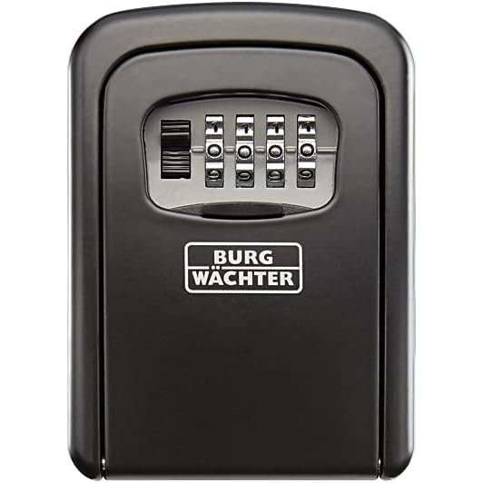 Burg-WÃ¤chter - Key Safe With Combination Lock, Steel, Black