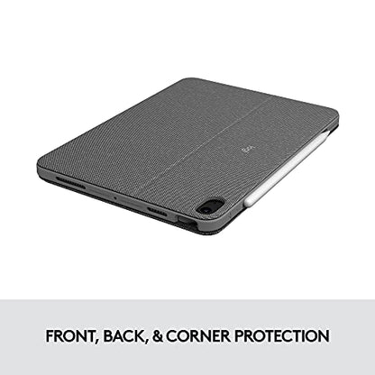 Logitech - Combo Touch iPad Air Keyboard Case with Trackpad & Kickstand