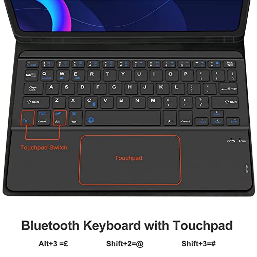 Xiaomi - TouchPad Keyboard Case With Detachable Wireless Keyboard For Mi Pad 5 Pro