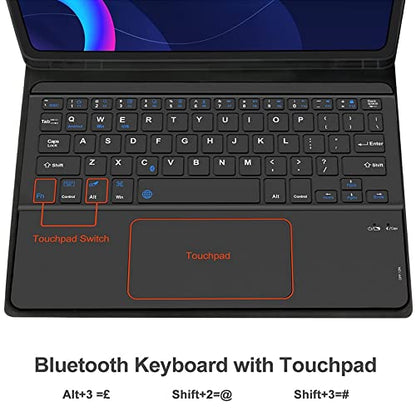 Xiaomi - TouchPad Keyboard Case With Detachable Wireless Keyboard For Mi Pad 5 Pro