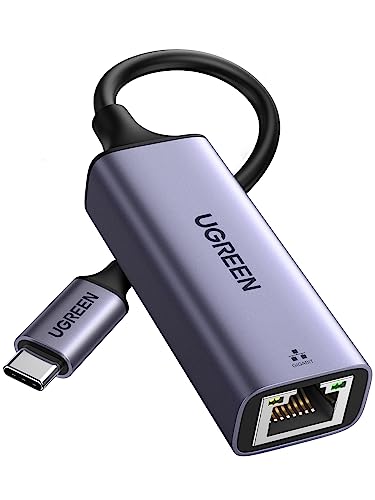 Boost your device's connectivity with UGreen's USB C to Ethernet Adapter. Achieve up to 1Gbps speed and enjoy stable network performance. Ideal for laptops, tablets, and smartphones.