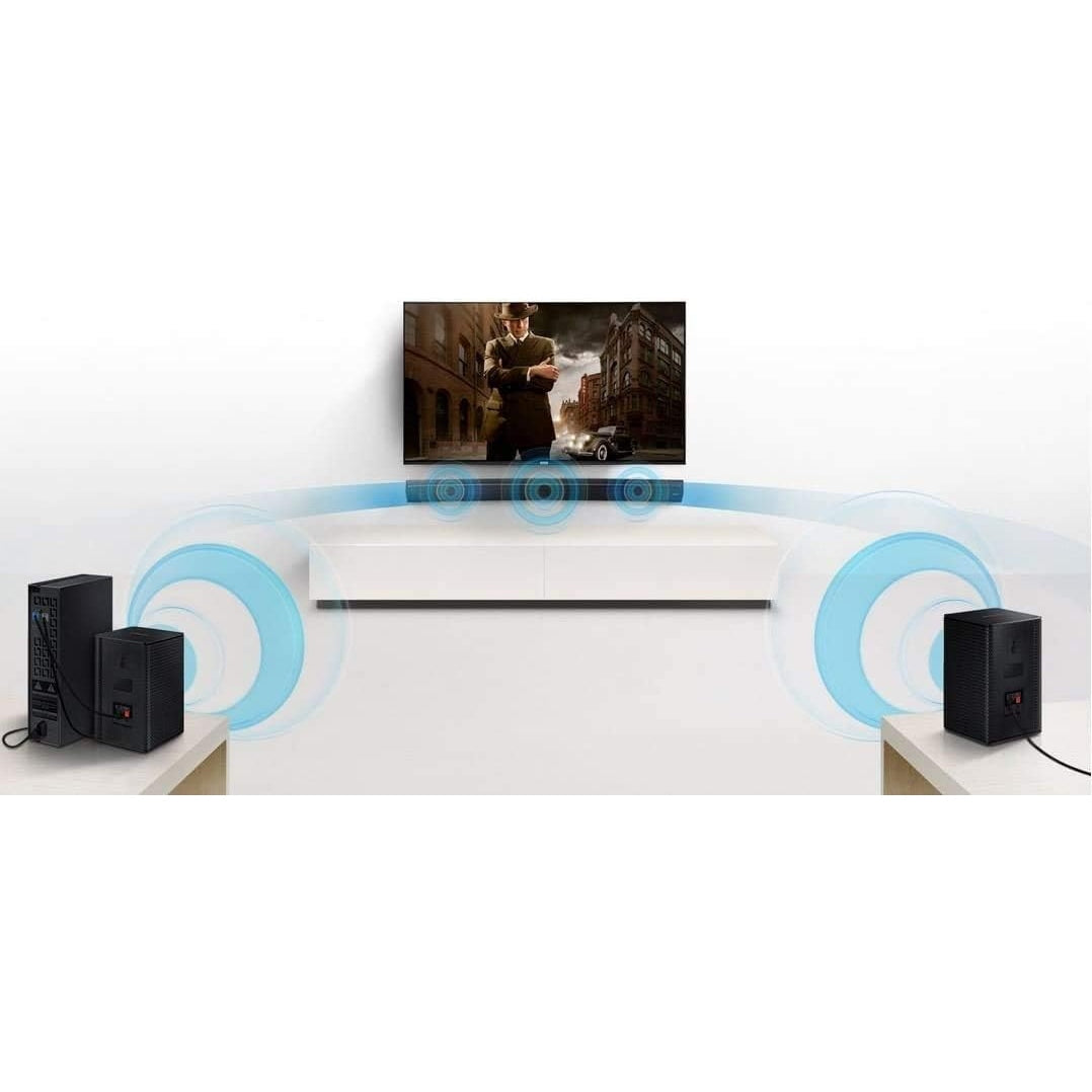 Samsung - Hw-Q60T Bluetooth 5.1Ch Soundbar With 3D Surround Sound & Swa-8500S Speakers