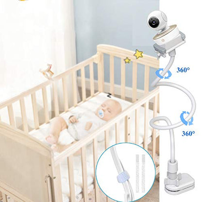 Derebir - 33 Inch Baby Camera Mount Universal Monitor Stand for Crib Nursery