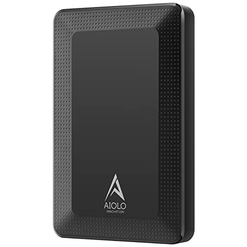 Aiolo - 1T Ultra Slim Portable External Hard Drive HDD-USB 3.0 for PC, Mac & More