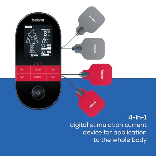 Beurer - EM59 Digital TENS/EMS Device with Heat for Pain Management