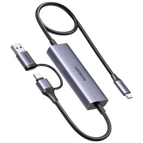 USB C capture card designed for video input with 1080P resolution at 60 frames per second and 2K resolution at 30 hertz featuring Type C to USB A and C connectivity supports USB 3.0 and offers 100 watt fast charging with ultra low latency suitable for gaming and streaming compatible with Nintendo Switch and iPad