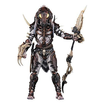 Discover the Alpha Predator 100th Edition Action Figure, an 8" tall masterpiece with over 30 points of articulation. Includes accessories like a removable mask and multiple hands. Features exclusive packaging artwork.