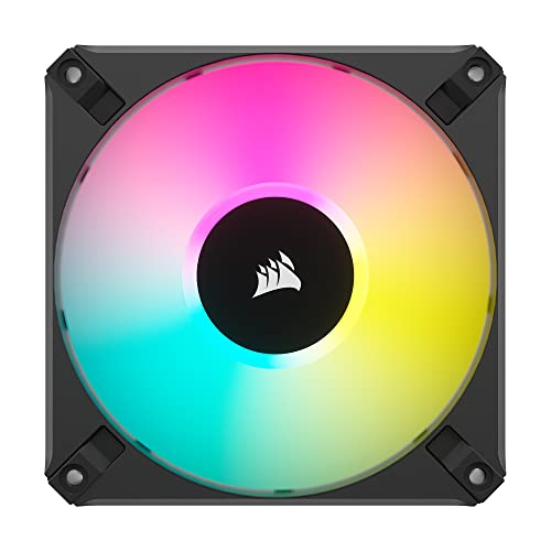 Corsair - iCUE AF120 RGB Elite 120mm PWM Fan With AirGuide Technology