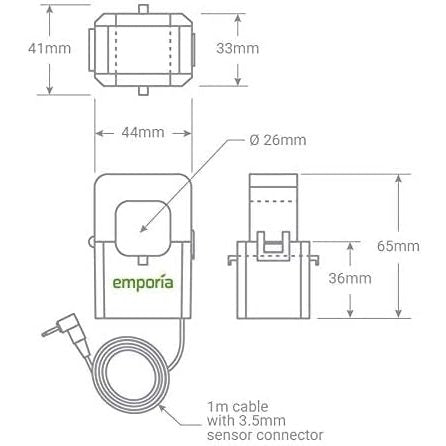 Emporia Renewable Energy Corp. - Smart Home Energy Monitor With 8 Circuit Sensors