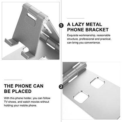 Mipcase - Universal Compact Triangular Adjustable Phone Stand With Charging Hole