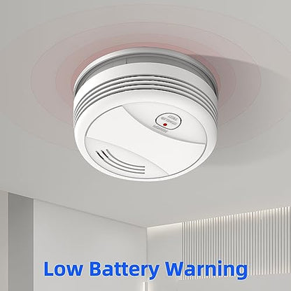 PGST - WiFi Smoke Detector With App Control, EN 14604 Fire Alert Test