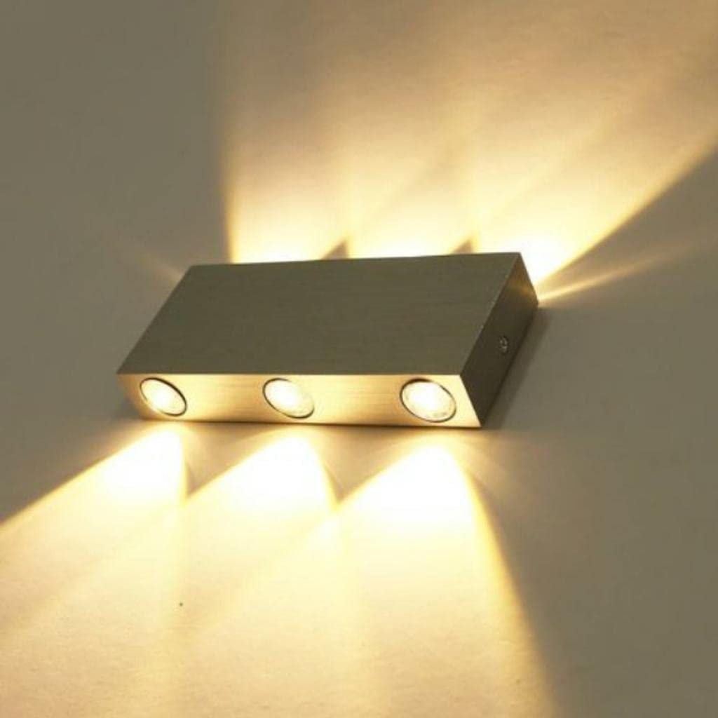 Generic - Modern Warm White LED Wall Sconce, 6W Up Down Lighting