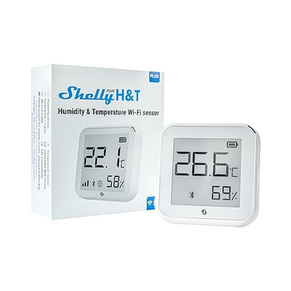 Shelly - Plus H&T WLAN Temperature & Humidity Sensor With Display