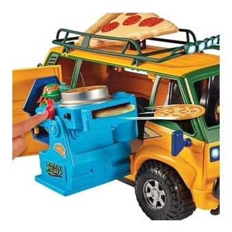 Playmates Toys - TMNT Mutant Mayhem Pizza Fire Delivery Van Toy