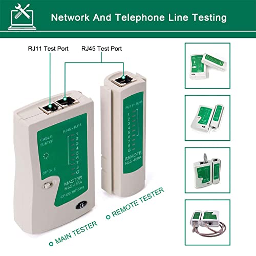 SIBO® - NS-468 Multi-Function Network Cable Tester Tool Kit