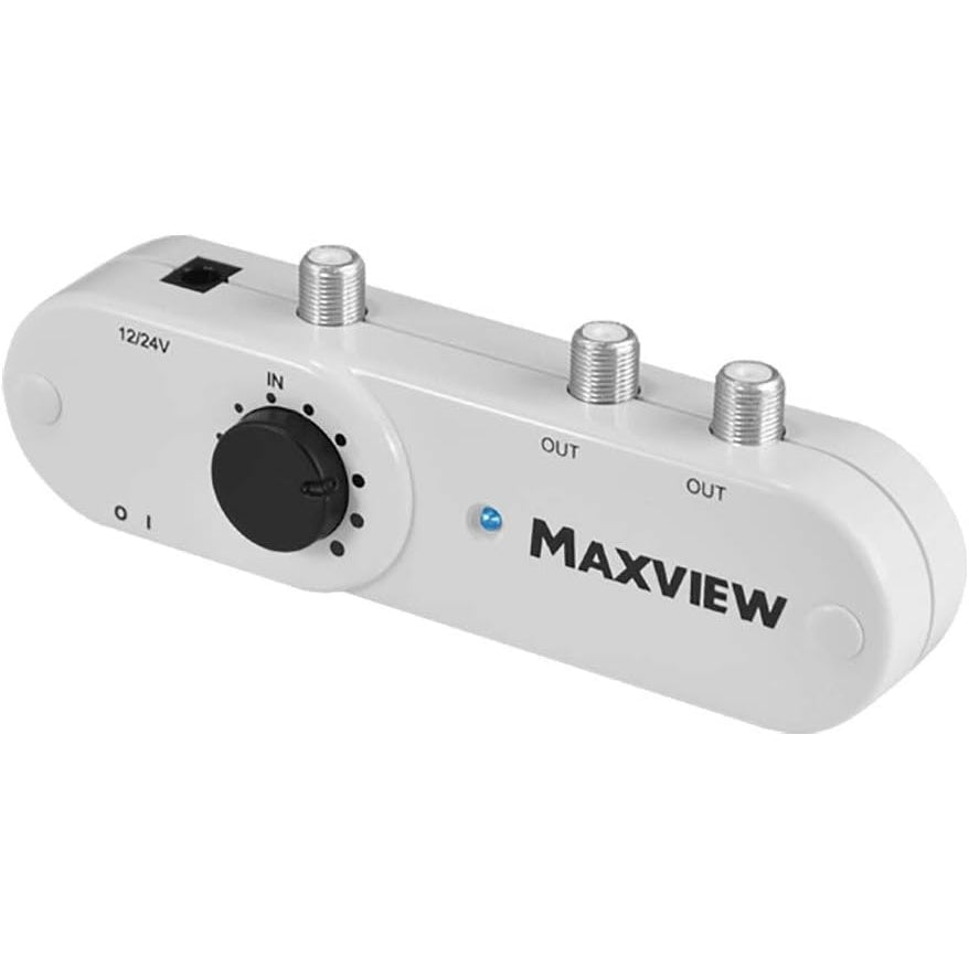 Maxview - 12V/24V TV/FM/DAB Signal Booster for Caravans & RVs