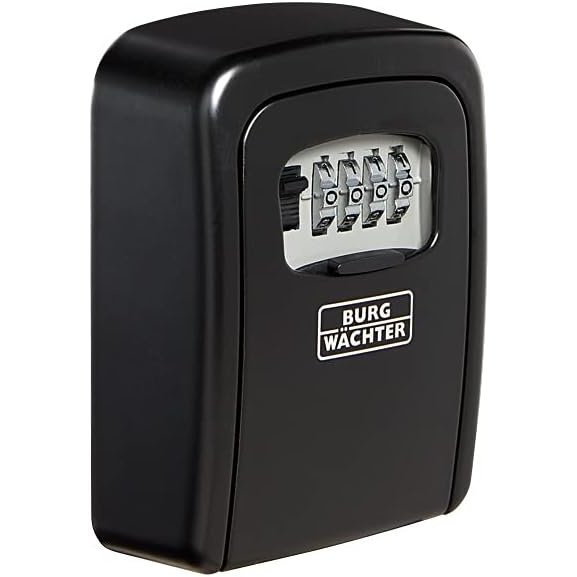 Burg-WÃ¤chter - Key Safe With Combination Lock, Steel, Black