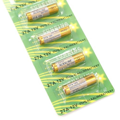 Shuade 27A 12V Alkaline Battery 5/10pcs Pack - Long Lasting & Stable Power for Flash Triggers, Igniters