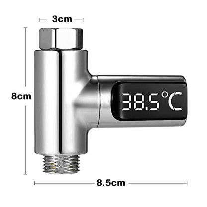 Xlkj - Led Digital Bath Thermometer With 360° Rotating Screen