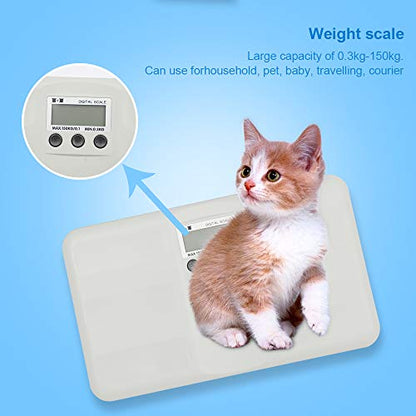 PetTech - 150Kg Digital LCD Scale With Tare Function For Pets And Babies