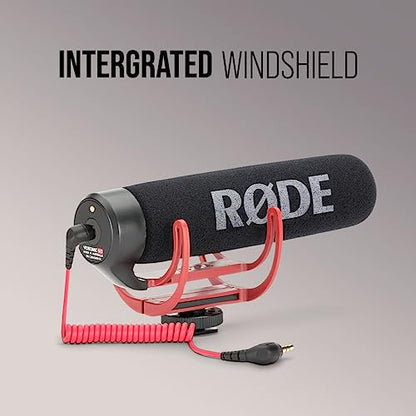 RØDE - VideoMic GO Lightweight On-Camera Shotgun Microphone for Filmmaking