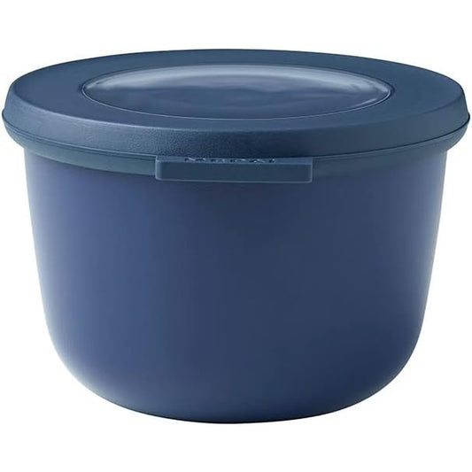 Mepal - Cirqula Rectangular Food Storage Container With Lid, 500 Ml, Nordic Denim