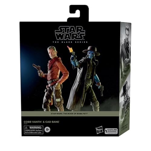 Star Wars Store - Black Series 6" Action Figures, Cobb Vanth & Cad Bane Duo Pack