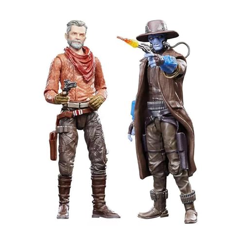 Explore the galaxy with Cobb Vanth & Cad Bane 6" figures from Star Wars The Black Series, featuring premium articulation and accessories.