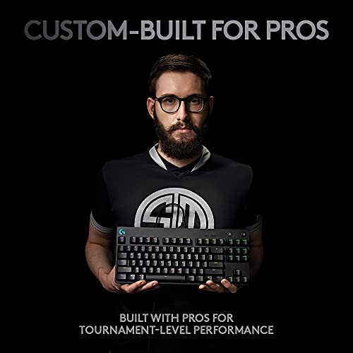 Logitech - G PRO Mechanical Gaming Keyboard, Tenkeyless Design, RGB Backlit Keys