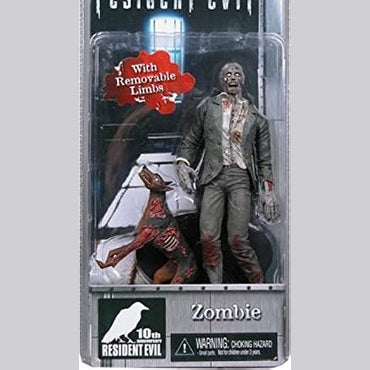 Celebrate 10 years of Resident Evil with this exclusive NECA Zombie and Dog action figure! Perfect for collectors and fans alike. No assembly required.