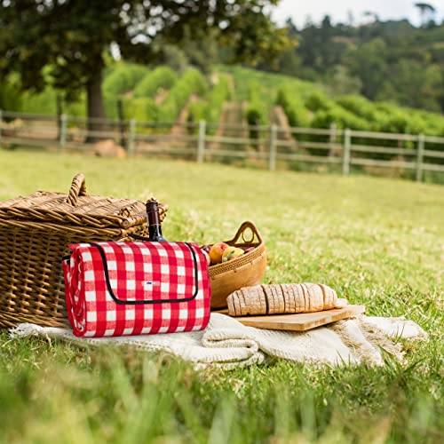 Relaxdays - XXL Picnic Blanket With Aluminium Coating, Folding Beach Rug, 200x300 cm