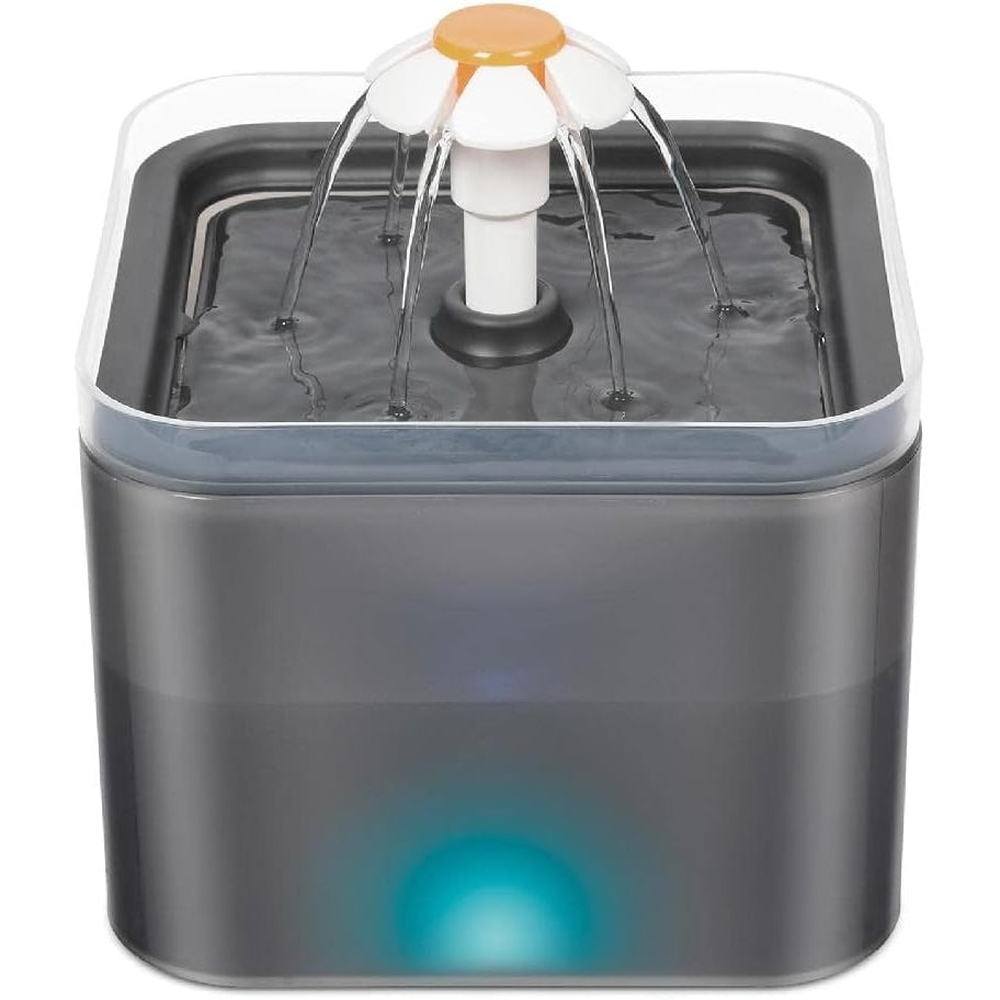 Smart Housewares - LED Ultra-Silent Pet Water Fountain, 67Oz