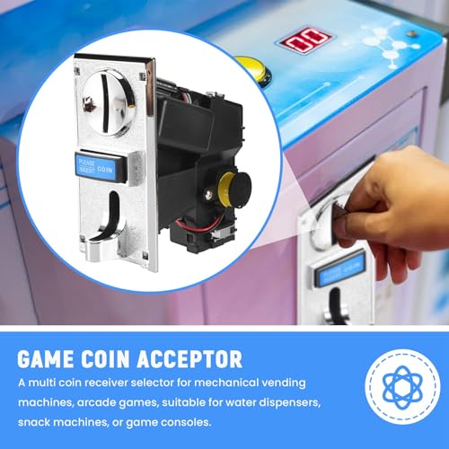 Soaying - Multi Coin Acceptor Selector for Vending Machines and Arcade Games