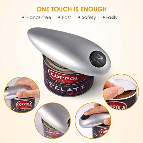 XUKO - Electric Can Opener With Safe Smooth Edges For All Can Sizes