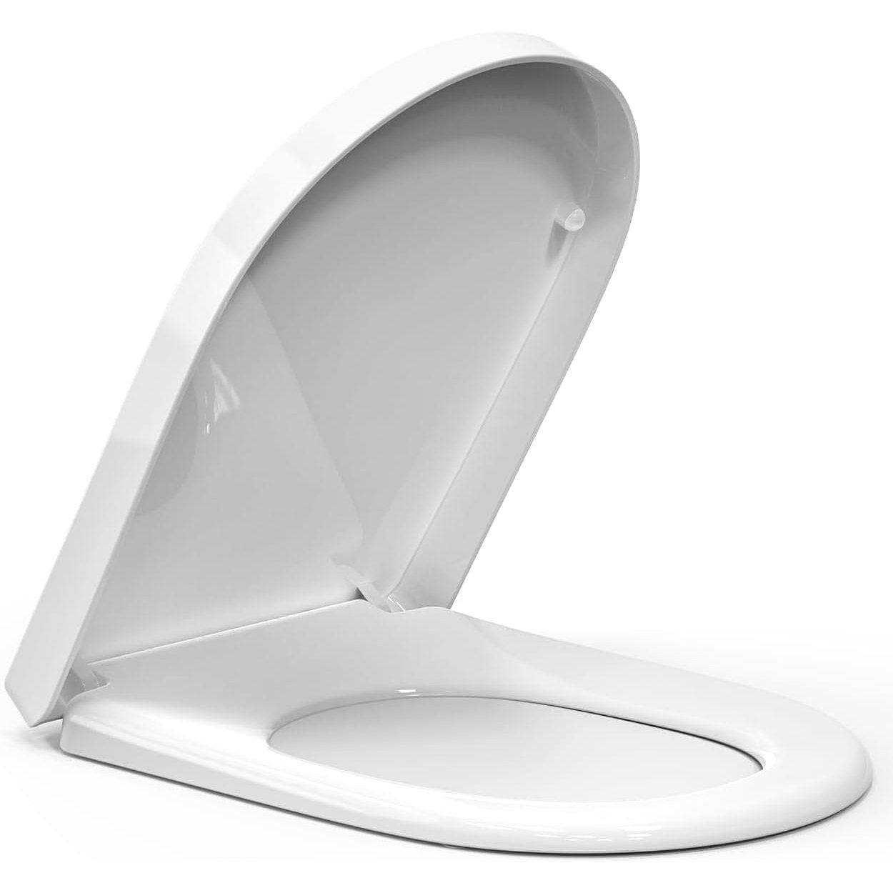 Pipishell - Soft Close Toilet Seat With Quick Release and Adjustable Hinges